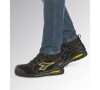 Chaussures de sécurité semi-montantes noires RUN NET AIRBOX MASTER BOA MID S3S FO SR SC ESD - Diadora - 182533C0200 42