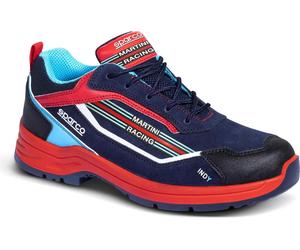 Chaussures de sécurité Sparco 07537MR Indy Sanremo ESD S3S SR, bleu/rouge, 46