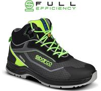 Chaussures de sécurité Sparco 07542NRVF Indy Ranger ESD S3S SR, noir/vert, 35