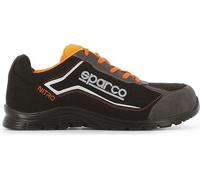Sparco Chaussures de sécurité Nitro Noir S3 SRC – Embout composite, antidérapantes – 38