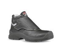 U-Power Bottes de soudeur Bulls – Cuir S3 HRO HI WG SRC EN ISO 20345 – Noir T. 42