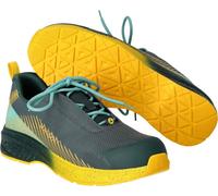 Chaussures de sécurité vert forêt/jaune soleil, taille 10 40 MASCOT F1600-909-3477