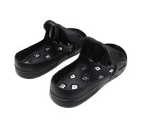Chaussures de travail de nivellement avec traction à crampons, XL | Couvre-chaussures EVA à enfiler avec poignée à crampons en métal pour les entrepreneurs et les travaux de