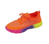 Chaussures de travail légères et antidérapantes pour femme avec un bon | Baskets en maille respirante - Chaussures de sport confortables - Chaussures de marche orthopédiques - Chaussures de loisirs