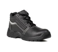 Chaussures de sécurité hautes basic Nacrite S1P SRC - cuir noir - taille 39 Coverguard