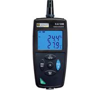 Chauvin Arnoux C.A 1246 Hygromètre 3.0 % HR 98.0 % HR enregistreur de données + interface USB, fonction enregistreur de données, Affichage