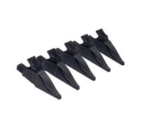 Chauvin Arnoux P01102099 Pince crocodile connecteur mâle 4 mm CAT III, CAT IV noir
