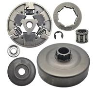 Chchwing Kit de pignon de tambour d'embrayage 3/8"-7 pour tronçonneuse Stihl MS660 066 064 MS640 MS661 MS 660 640 Pièces de rechange