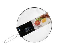 Chef Aid Couvercle Anti Projection 33 cm Écran en Maille Inox pour Poêles contre Éclaboussures d Huile et de Graisse avec Poignée