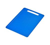 Chef Aid Grande planche à découper bleue en polyester, surface antidérapante polyvalente, facile à nettoyer et passe au lave-vaisselle avec poignée, mesure 40 x 30 cm, d'autres options de couleur