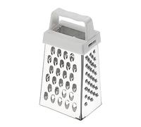 Chef Aid Mini râpe, Gadget de Cuisine Efficace, Parfait pour râper l'ail, la Noix de Muscade, Le Chocolat et Le Parmesan, Passe au Lave-Vaisselle, métallique, 6,6 x 3,8 x 2,8 cm