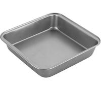 Chef Aid Moule à Gâteau Carré Antiadhésif 23 x 23 cm en Acier au Carbone, Adapté pour Tous Types de Gâteaux, Lasagnes ou Hachis Parmentier Traditionnels