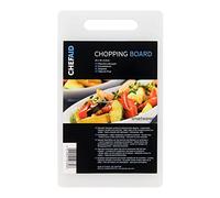 Chef Aid Planche à Découper 25 x 15 cm en Plastique Petite Planche de Cuisine Légère Utilisable des Deux Côtés pour Légumes Fruits Pain Fromage Viande