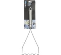 Chef Aid Presse Purée en Acier Inoxydable, ustensile de cuisine pour écraser pommes de terre, légumes et fruits, avec œillet de suspension, passe au lave vaisselle