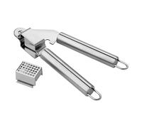 Chef Aid Presseail, Hachoir en Acier Inoxydable de Haute Qualité, Conçu pour Écraser, Peler et Hacher Ail, Gingembre, Oignon Tranché et Plus Facilement Lavable au LaveVaisselle