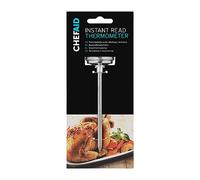 Chef Aid Thermomètre à Viande Analogique avec Sonde Métallique et Échelle Celsius pour Température à Coeur Viande, Volaille, Rôtis, Grill, BBQ et Cuisine