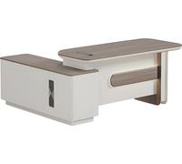 Chef Bureau d'angle Meuble table moderne robuste Poste de travail