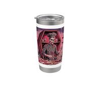Chef Cook Restaurant Zombie Ghoul Undead Effrayant Horreur Homme Gobelet isotherme en acier inoxydable double paroi