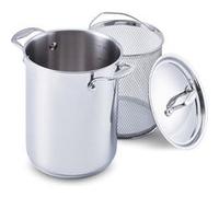 Cuit Asperges Inox + couvercle inox induction Chef D16 cm BEKA