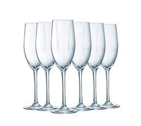 Chef&Sommelier - Collection Cabernet - 6 flûtes 24 abriqués en France - Emballage renforcé