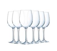 Chef & Sommelier - Collection Cabernet - 6 verres à pied Tulipe 35 abriqués en France - Emballage renforcé