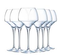 Chef & Sommelier - Collection Open Up - 6 verres à vin 55 n Cristallin - Tannic - Modernes et Elégants - Fabriqués en France - Emballage renforcé