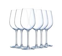 Chef & Sommelier - Collection Sequence - 6 verres à pied 35 abriqués en France - Emballage renforcé