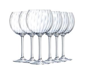 Chef&Sommelier - Collection Symétrie - 6 Verres à pied Ballon 58 abriqués en France - Emballage renforcé