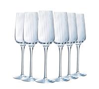 Chef & Sommelier Flûte à Champagne Symétrie 21 cl Lot de 6