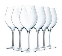 Chef & Sommelier Verre à Vin Exaltation 55 cl Lot de 6 | Verre transparent résistant, verre à pied pour dégustation, compatible lave-vaisselle, fabriqué en France
