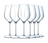 Chef & Sommelier Verre à Vin Mylla 65 cl Lot de 6 | Cristallin sans plomb éclatant, verre à pied pour dégustation et service du vin, compatible lave-vaisselle, brillance durable