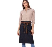 Chef Works B345 Memphis Tablier de bistrot Indigo 609 x 812 mm
