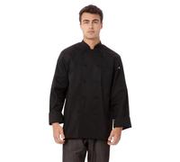 Chef Works B648-l Calgary Cool Vent Unisexe Veste de cuisine, grande, Noir,