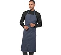 Chef Works Brio Chef Apron Tabliers, Bleu, 43W x 40L Homme