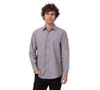 Chef Works Chemise longue en chambray pour homme, gris, XL