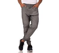 Chef Works PBE01BWSXL Pantalon de cuisine pour homme Rayures noires et blanches Taille XL