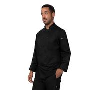 Chef Works Sustainable Le Mans Chef Coat Veste, Noir, L Mixte