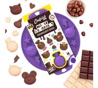 Chefclub Kids - Moule à Chocolat - Fabriquer 21 Chocolats - Silicone haute qualité alimentaire anti adhesif - Enfants - Bonbons, Glaçons