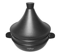 Cheffinger Marmite à Tajine Double Niveau Noir