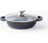 Cheffinger Poêle à servir Poêle à braiser Casserole à induction Ø 28 cm Fonte d'aluminium Casserole