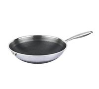 Cheffinger Poêle wok en acier inoxydable, Ø 32 cm, pour induction