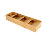 Cheffinger Range-couverts en Bambou Beige