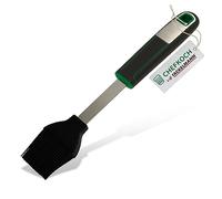 CHEFKOCH Pinceau à rôtir et à pâtisserie de qualité supérieure - Pour brosser les marinades et les sauces - 24,5 cm, résistant à la chaleur jusqu'à 230 °C - Poils en silicone faciles d'entretien