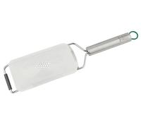 Chefkoch trifft Fackelmann Râpe en acier inoxydable de qualité supérieure pour râper fin du gingembre, de la muscade, du parmesan et du chocolat, passe au lave-vaisselle