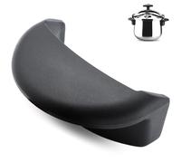 CHEFZOCO Poignée pour autocuiseur moderne Magefesa, poignée de rechange pour autocuiseur compatible avec Magefesa Star, poignée pour autocuiseur, poignée de rechange pour autocuiseur, sans vis, noir