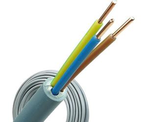 Chemin de câbles de 100 m, câble extérieur 3 x 1,5 mm