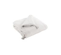 Chemin de Lit 90x200cm Capitonné Gaze de Coton Chantilly - OUREA - ALTOBUY Blanc G