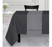 Chemin De Table 40x160 Cm Venise Gris, Par Soleil D'ocre