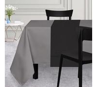Chemin de table 40x160 cm VENISE noir, par Soleil d'Ocre