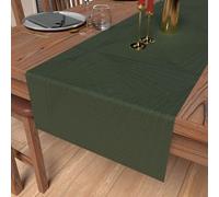 Chemin De Table 40x180 Cm Luxury Vert, Par Soleil D'ocre